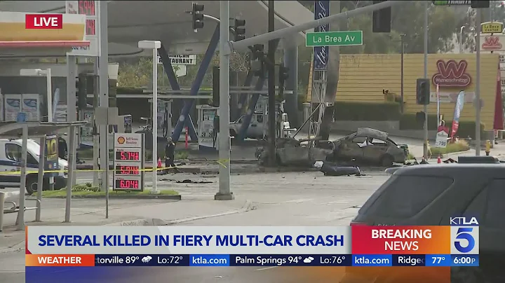 5 killed after speeding driver runs red light