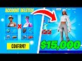 DELETING A KIDS OG ACCOUNT & SURPRISING Him With a $15,000 Account!