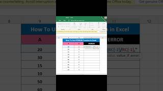 How to use iFERROR Finction ni Ms Excel short Trick video #changeyourmindsetchangeyourlife #realways