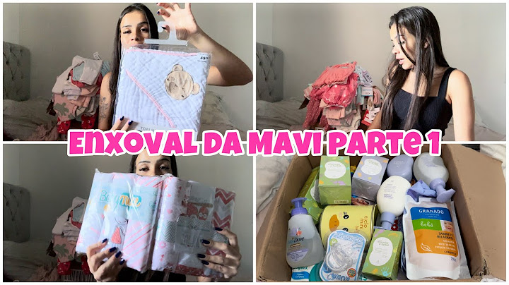 COMECEI O ENXOVAL DA MINHA BEBÊ/ MOSTREI TUDO OQUE TENHO