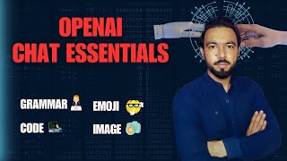 OpenAI Basics in Python | Grammar Correction | Text To Emoji | Code & Image Explanation