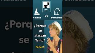 Atascos wc nautico vs wc doméstico el agua #wcnautico