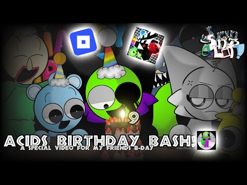 Acid’s Birthday Bash! |A (Special) Roblox My Movie Animation 