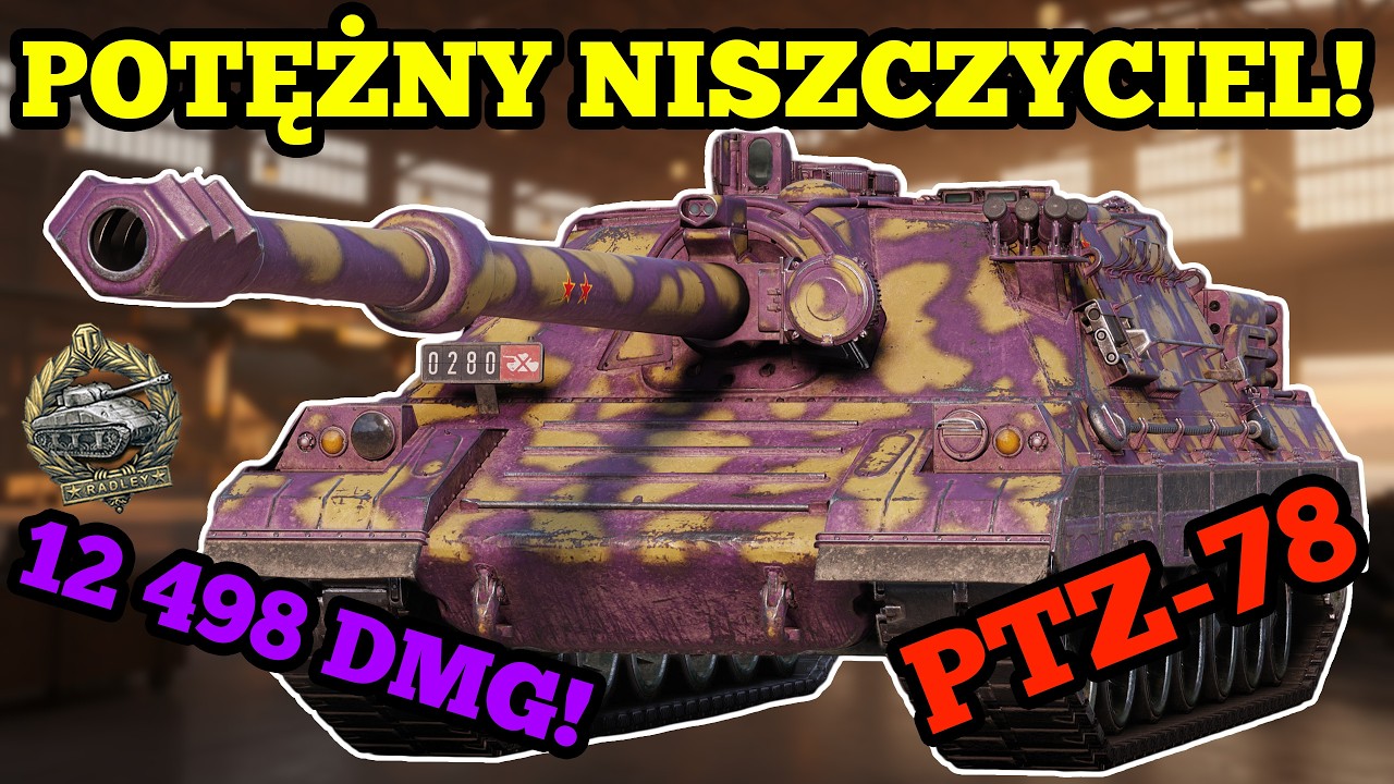 Tego pojazdu nie można lekceważyć! PTZ-78