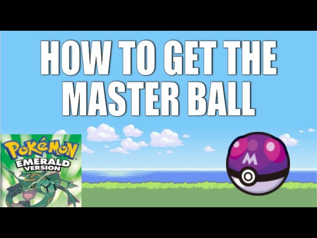 How to Get Unlimited Master Balls in Pokemon Sapphire- Dr.Fone