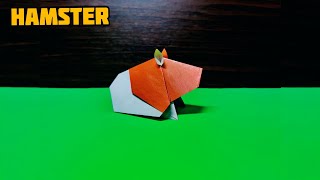Origami Hamster | Origami Guinea Pig | Origami tutorial | Paper craft