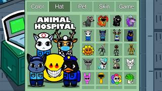 Animal hospital in Among Us ◉ 1000 iQ impostor funny screenshot 4