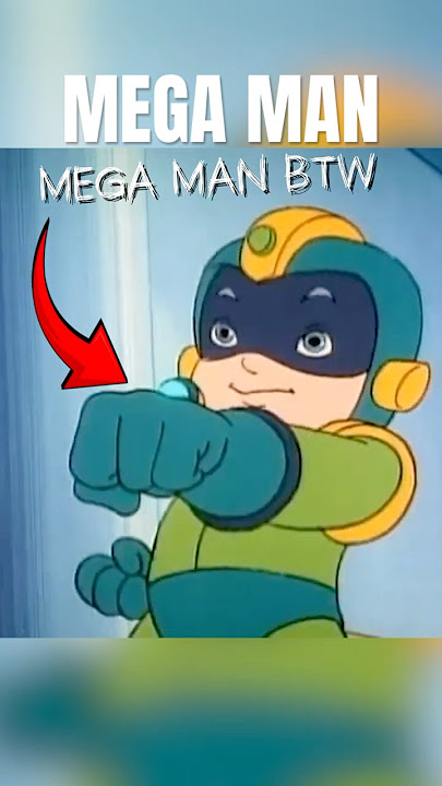 This 80s NINTENDO Cartoon Gave MEGA MAN his most WILD design  #80scartoons #nintendo #megaman