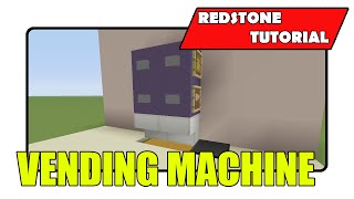 Vending Machine Redstone Tutorial (Minecraft Xbox TU19/PlayStation CU7/PS Vita)