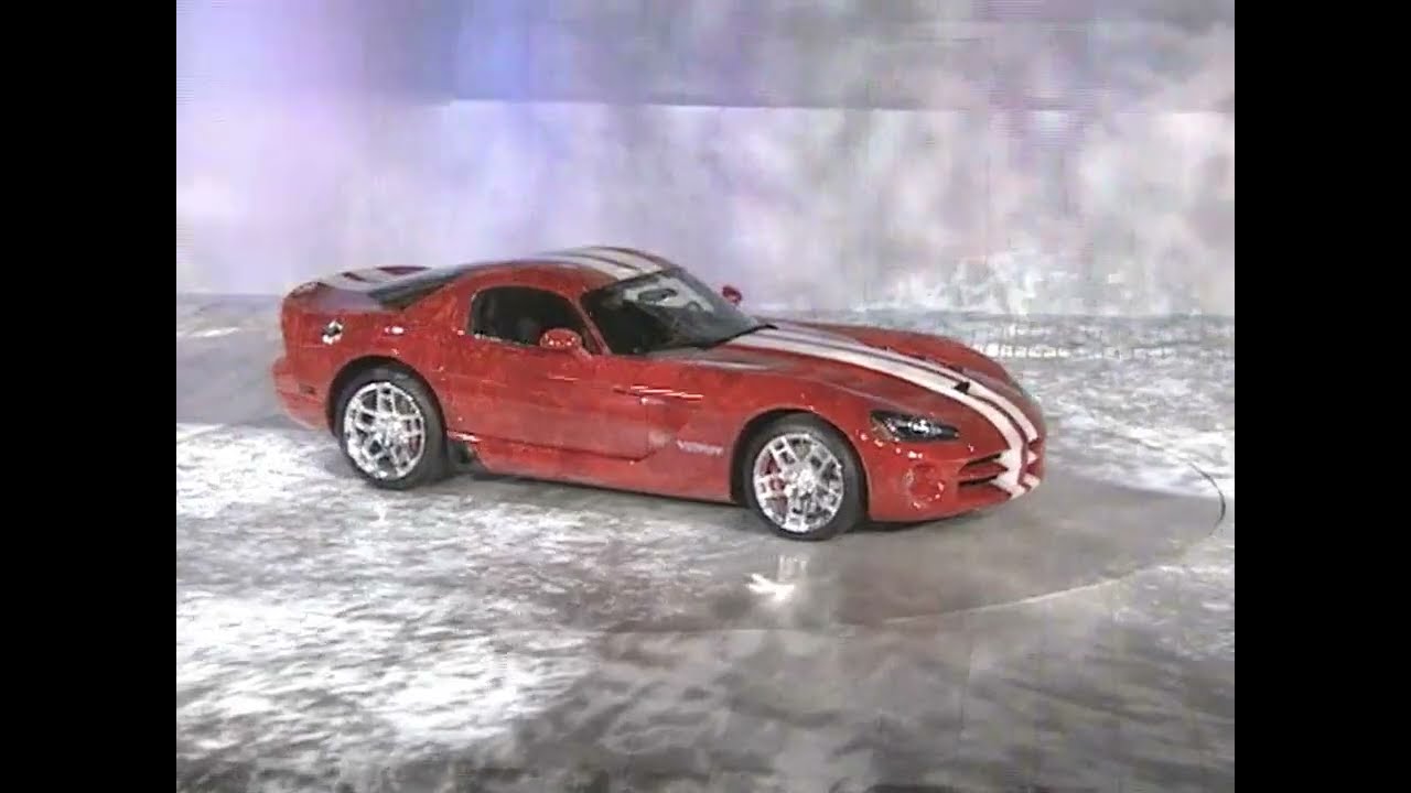 2007 Dodge Viper Auto Show Reveal