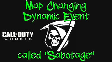 COD Ghosts - Map Changing Dynamic Event called "Sabotage" on the map Sovereign - K.E.M. Strike
