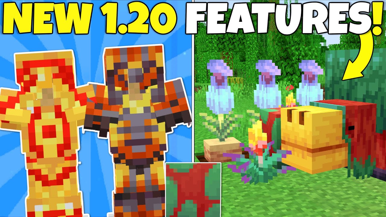 Minecraft 1.20 Update Presents New Features, Cool!