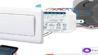 Tuya Smart Life Wifi Switch Relay Breaker Module Automation Lighting Google Home Alexa Echo Remote