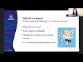 Webinar 2 - Virtual Events Toolkit Webinar Series
