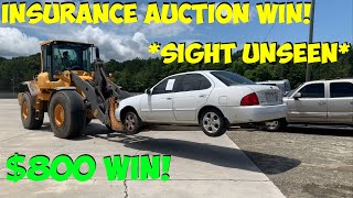 Won This Cheap Car Sight Unseen From Insurance Auto Auctions But Does It Run?