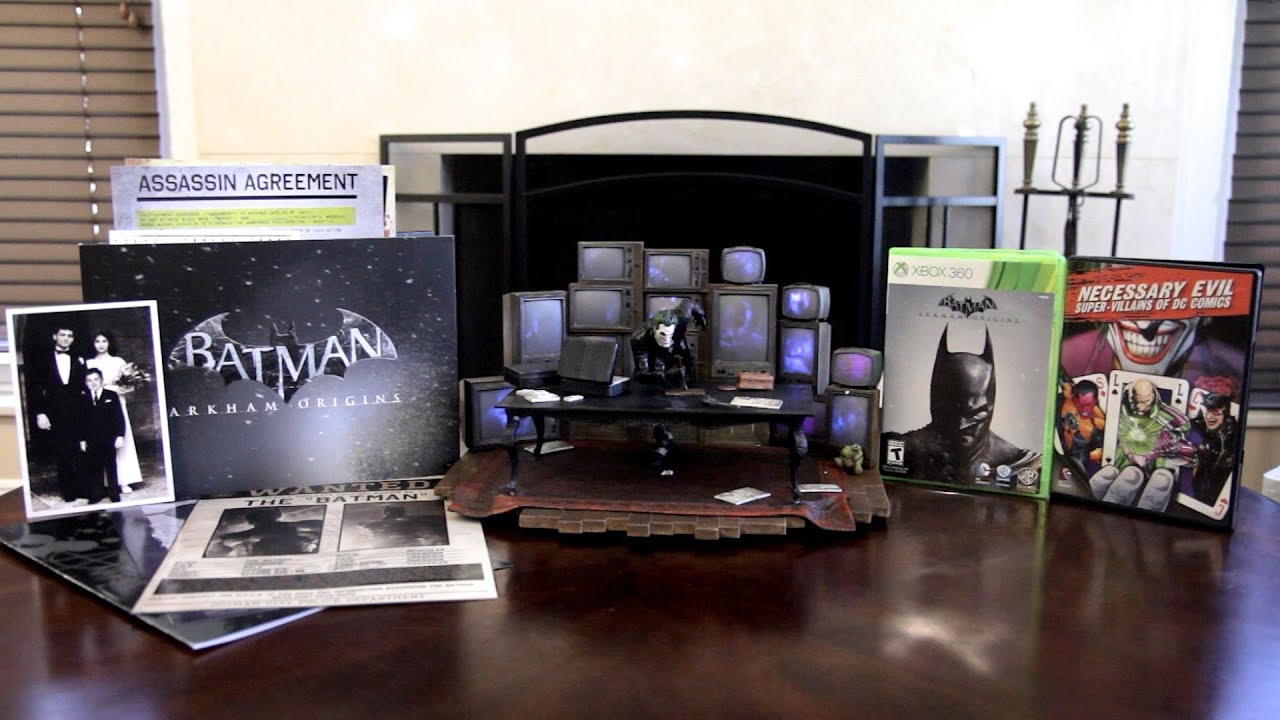 Batman Arkham Origins Collector's Edition Unboxing! - YouTube