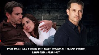 What Was It Like Working With Kelly Monaco At The End, Dominic Zamprogna Speaks Out