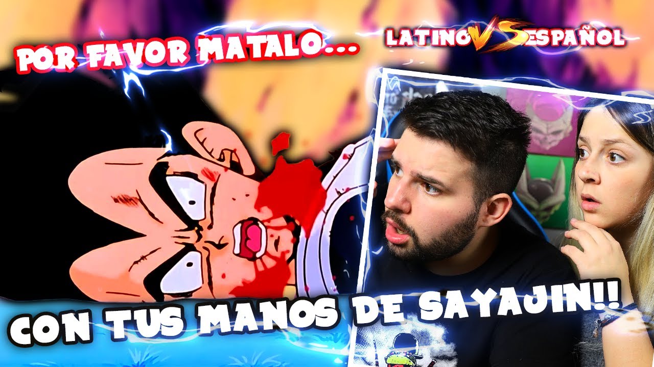 ESPAÑOLES REACCIONAN A DRAGON BALL LATINO!!💥🔥 FREEZER MATA A VEGETA DELANTE DE GOKU!!🔥