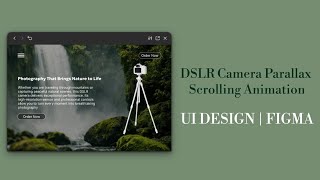 Parallax Scrolling Animation in Figma | Create Smooth Scroll Effect (UI/UX Tutorial)