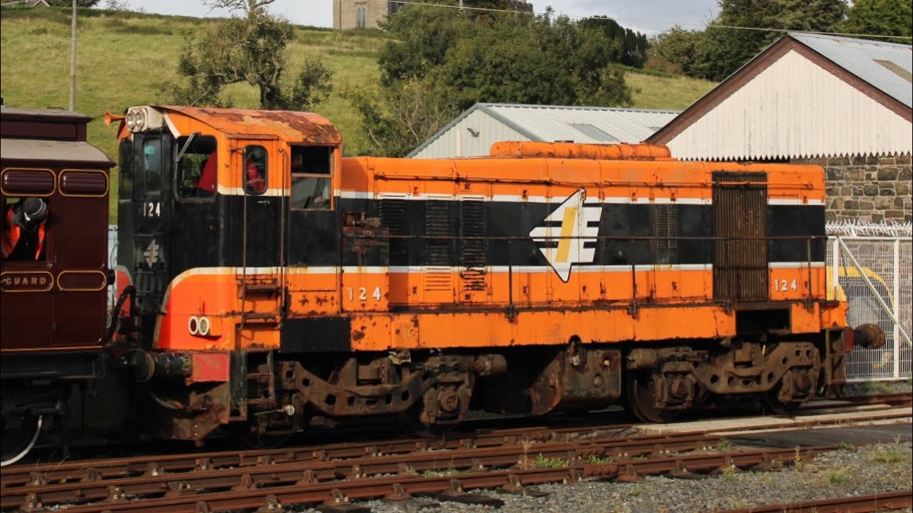 CIE | GM 121 Class Locomotive 124 | Downpatrick & County Down Railway: European Heritage Weekend
