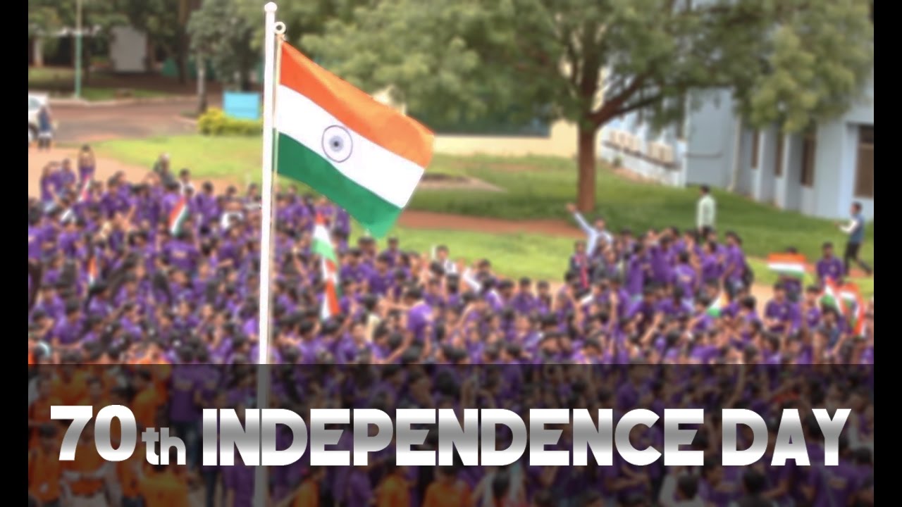 70th independence day celebration in Deshpande foundation - Hubli - YouTube