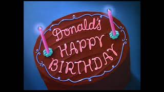 Donald Duck - Donalds Happy Birthday 1949 Opening Titles