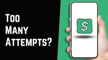 Fix Cash App Too Many Attempts Problem | Can
