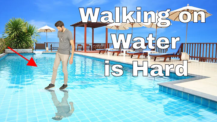 Why is it so Difficult to Walk on Water? Amazing Water-Tension Experiment - DayDayNews