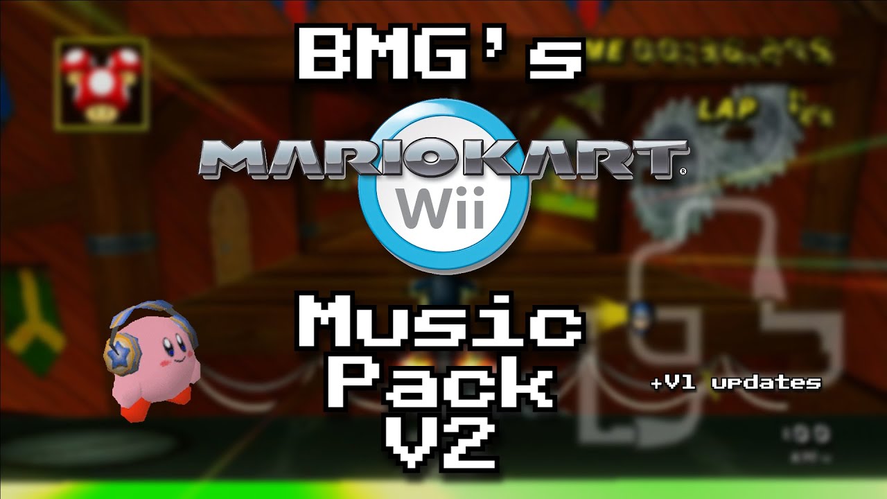 BMG's Mario Kart Wii Music Pack V2 (and V1 updates)