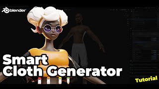 DivineCut | Smart Cloth Generator for Blender - Fast Tutorial