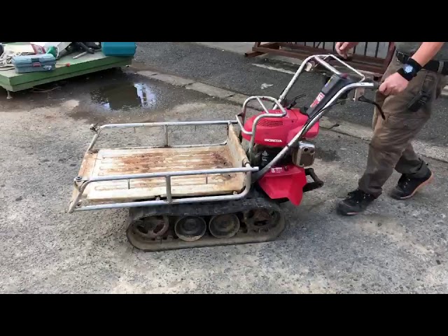 ホンダ 力丸 HP250 運搬車 - YouTube