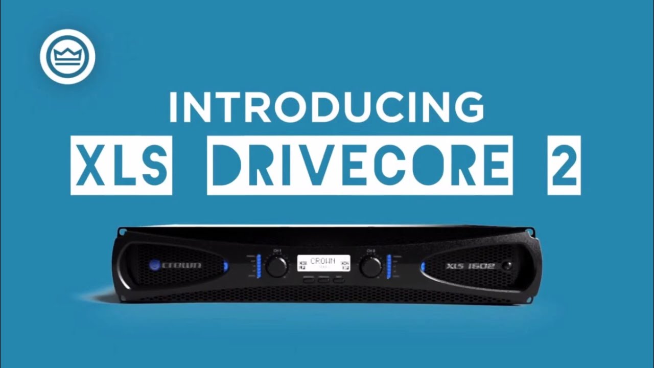 Input Sensitivity - CROWN XLS DriveCore2