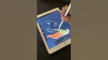 How to make fire animation on procreate #digitalart #procreate #animation #shorts