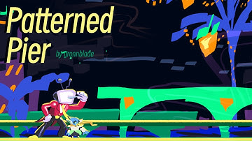 Patterned Pier (Deltarune-based Original)