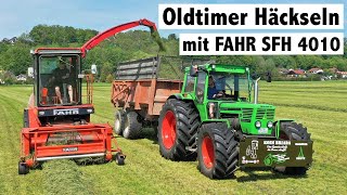 Oldtimer Häckseln mit Fahr SFH 4010 und Deutz 13006 special | Koim Briada aus Bayern