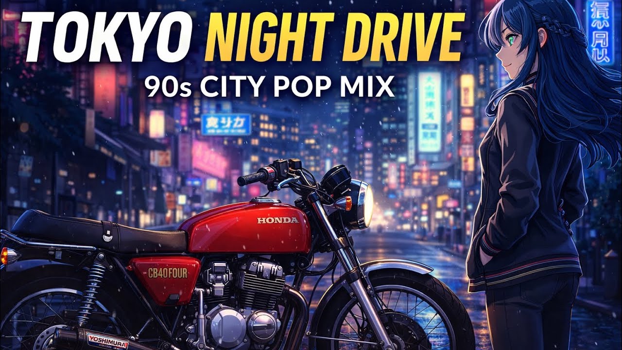 VELVET BLUE – Japanese Global Pop Mix (1 Hour) | Emotional Study / Night Drive Music