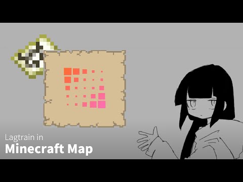 Playing Lagtrain in Minecraft Map