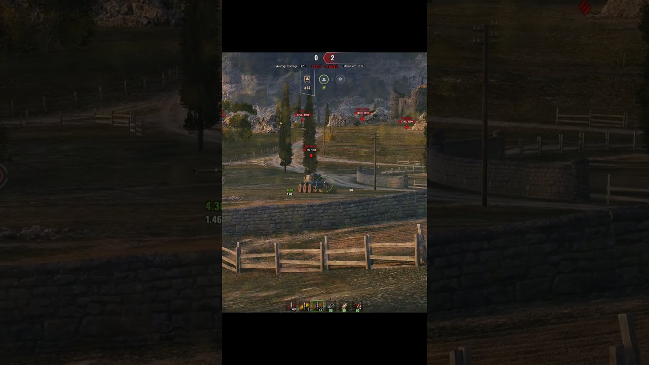 ShPTK TVP 100 frags Hotchkiss EBR on Mines 