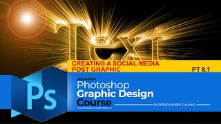 Photoshop Graphic Design Course Part 8.1