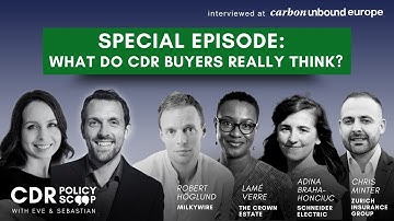 What Do CDR Buyers Really Think? - Robert Höglund, Lamé Verre, Chris Minter and Adina Braha-Honciuc