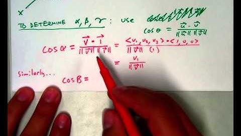 11.3 Dot Product (partial video)