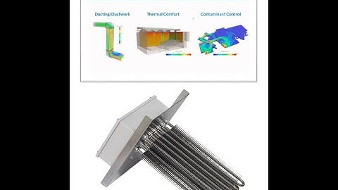 1-a- Temperature of Cold Air Pathing over an Electrical Heater #simulation