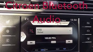 How to use it...Citroen Bluetooth Audio