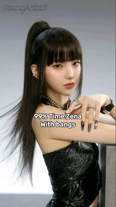 99% time Zena with bangs but.. #kpop #kpopedit #trending #viral #mave #zena #제나 #shorts