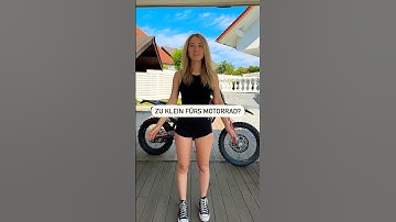 Zu klein fürs Motorrad?