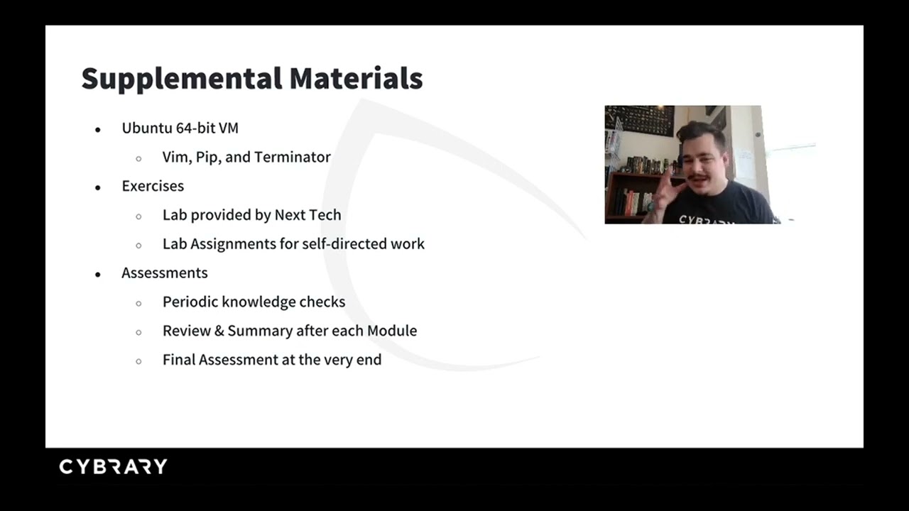 Intermediate Python - Cybrary