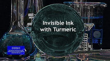 Invisible Ink with Turmeric