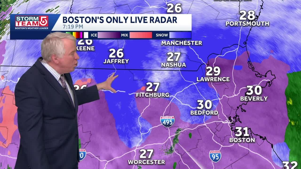 Video: Snow turning to rain tonight - YouTube