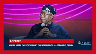 Africa needs to put its money where its mouth is - President Bola Tinubu
