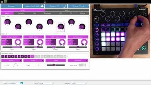 Novation Circuit Generative Patch Tutorial by Waveformer